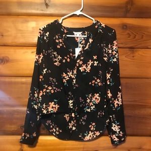 Long sleeve blouse